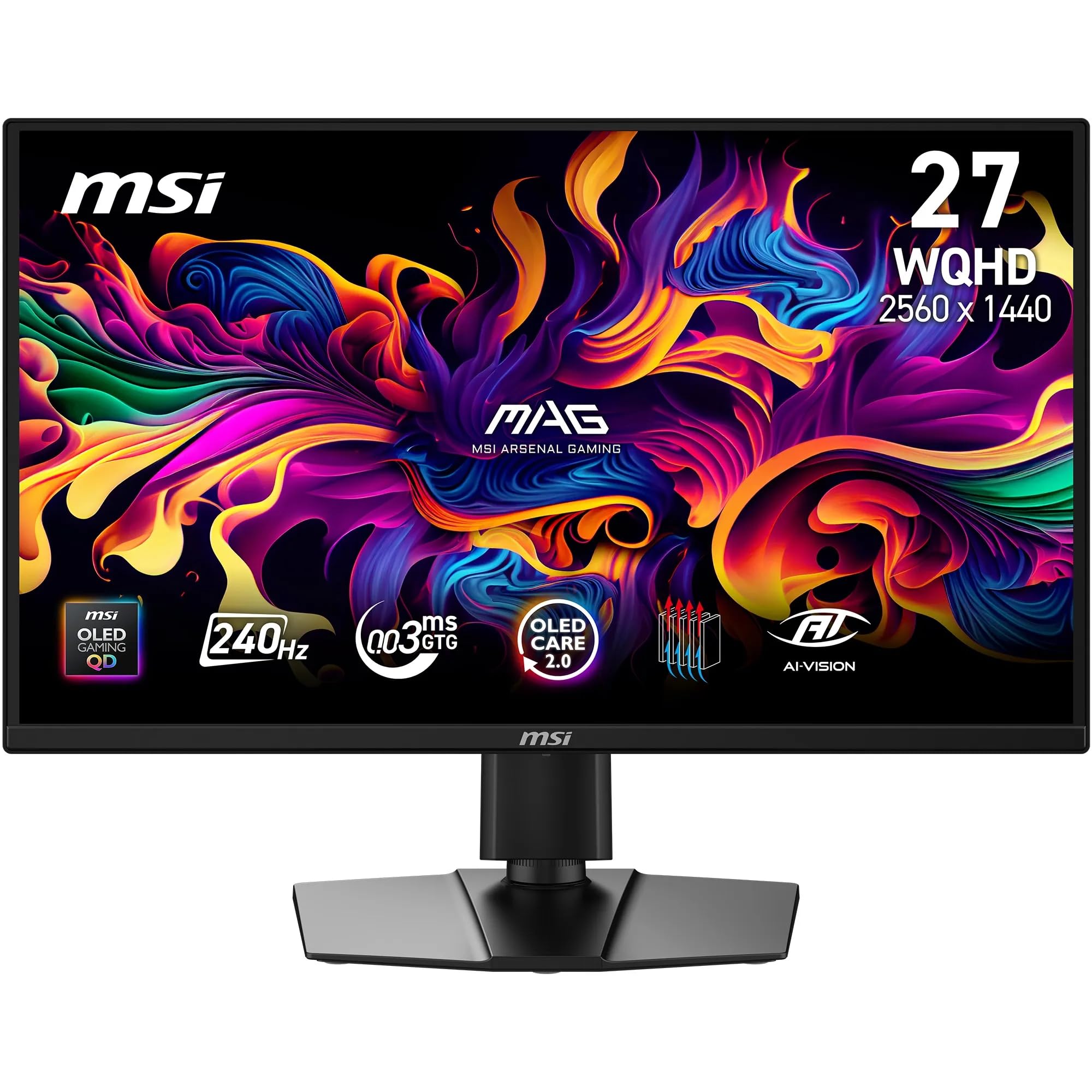 MSI MAG 272QP QD-OLED X24 écran Gaming 26,5" WQHD
