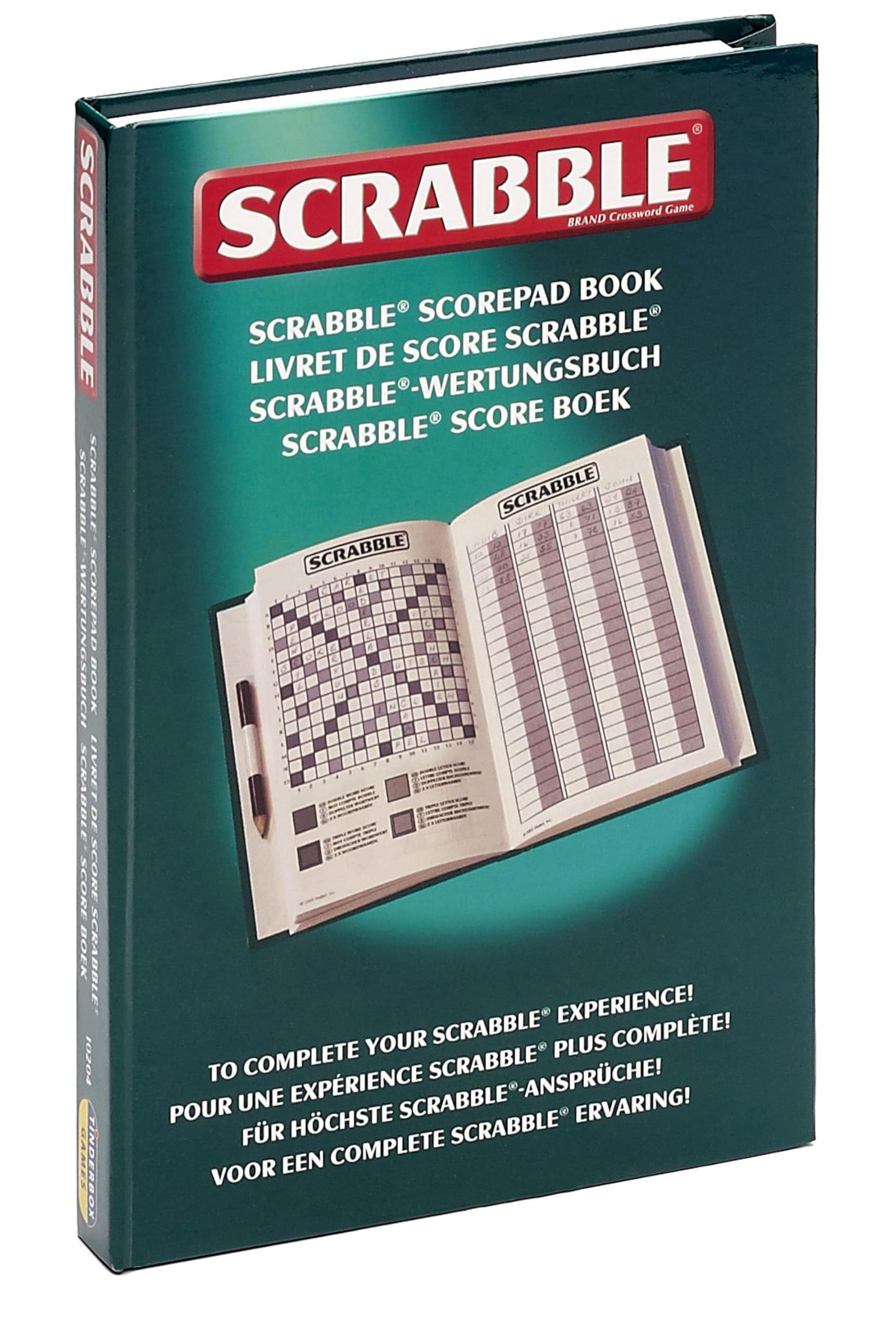 Tinderbox Games 152212 Games Scrabble Score Pad