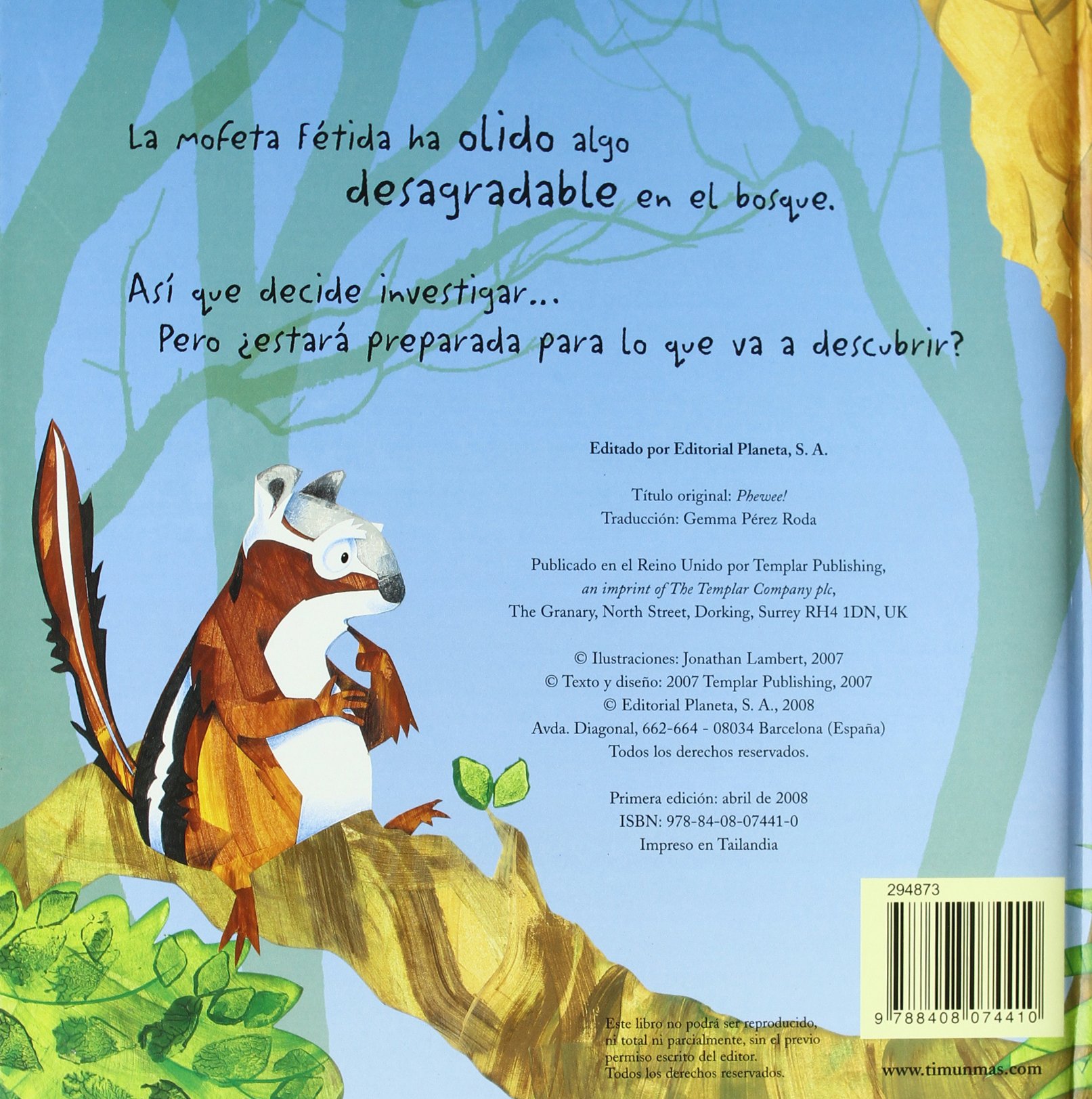 ¿Eres tú, Mofeta?: Con divertidísimas solapas y desplegables: 1 (Libros con páginas desplegables)