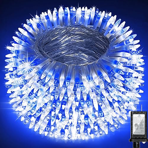 Luces de Navidad extralargas de 509 pies, 1350 luces LED de Navidad con 8 modos y función de memoria de temporizador, decoraciones de Navidad