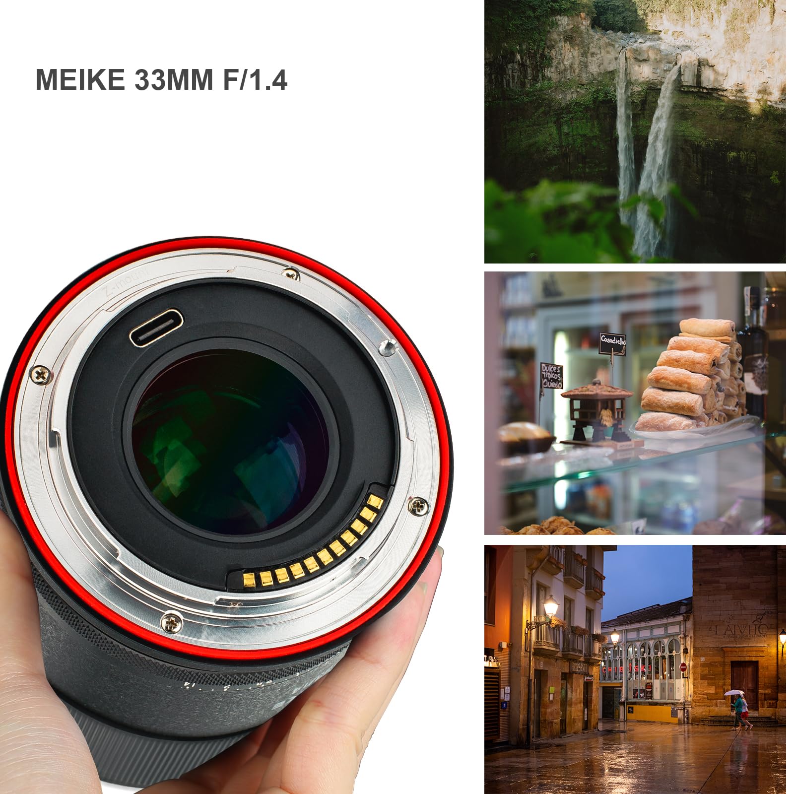 Meike 33 mm F1.4 ampia apertura APS-C telaio AF STM (motore passo-passo) autofocus fix obiettivi ritratto Z Mount telecamere mirrorless Z5 Z6 Z7 Z9 Z30 Z50 Z fc