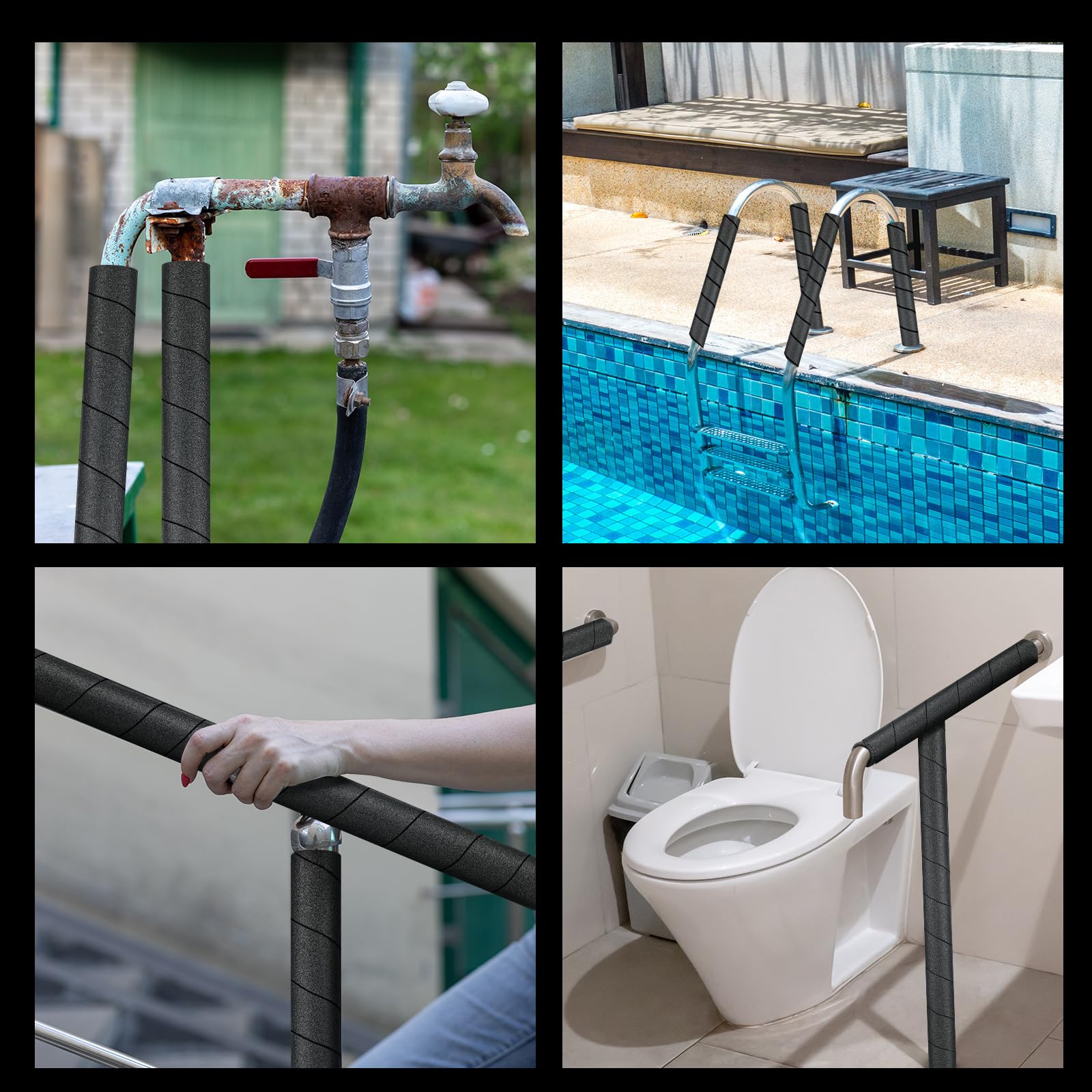 Pipe Insulation Foam Tube Insulation Freeze Protection Heat - View #9