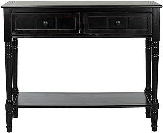 Safavieh American Homes Collection Samantha Distressed/Black 2-Drawer Console Table