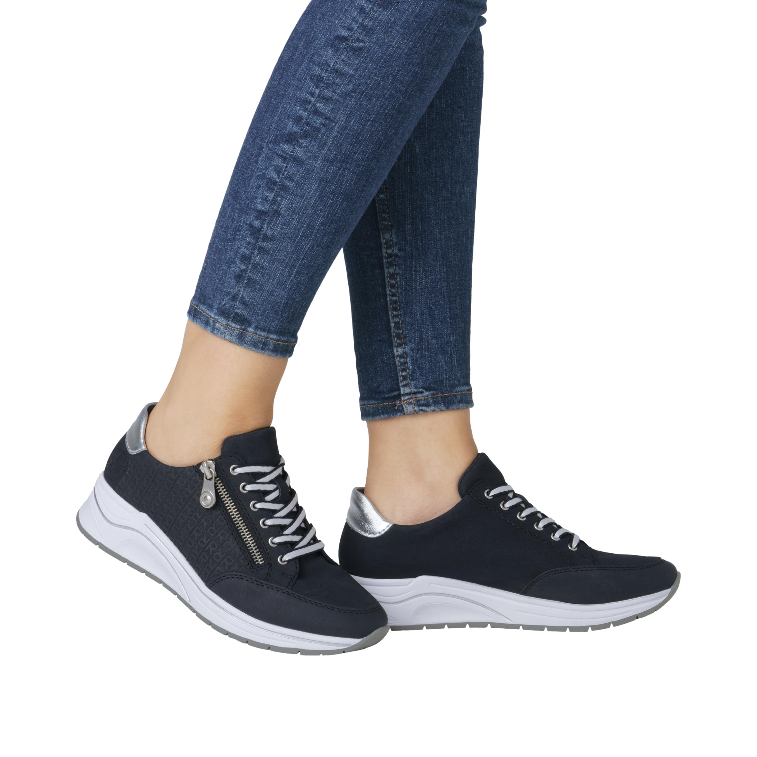 Rieker Damen N9516Schnürschuhe