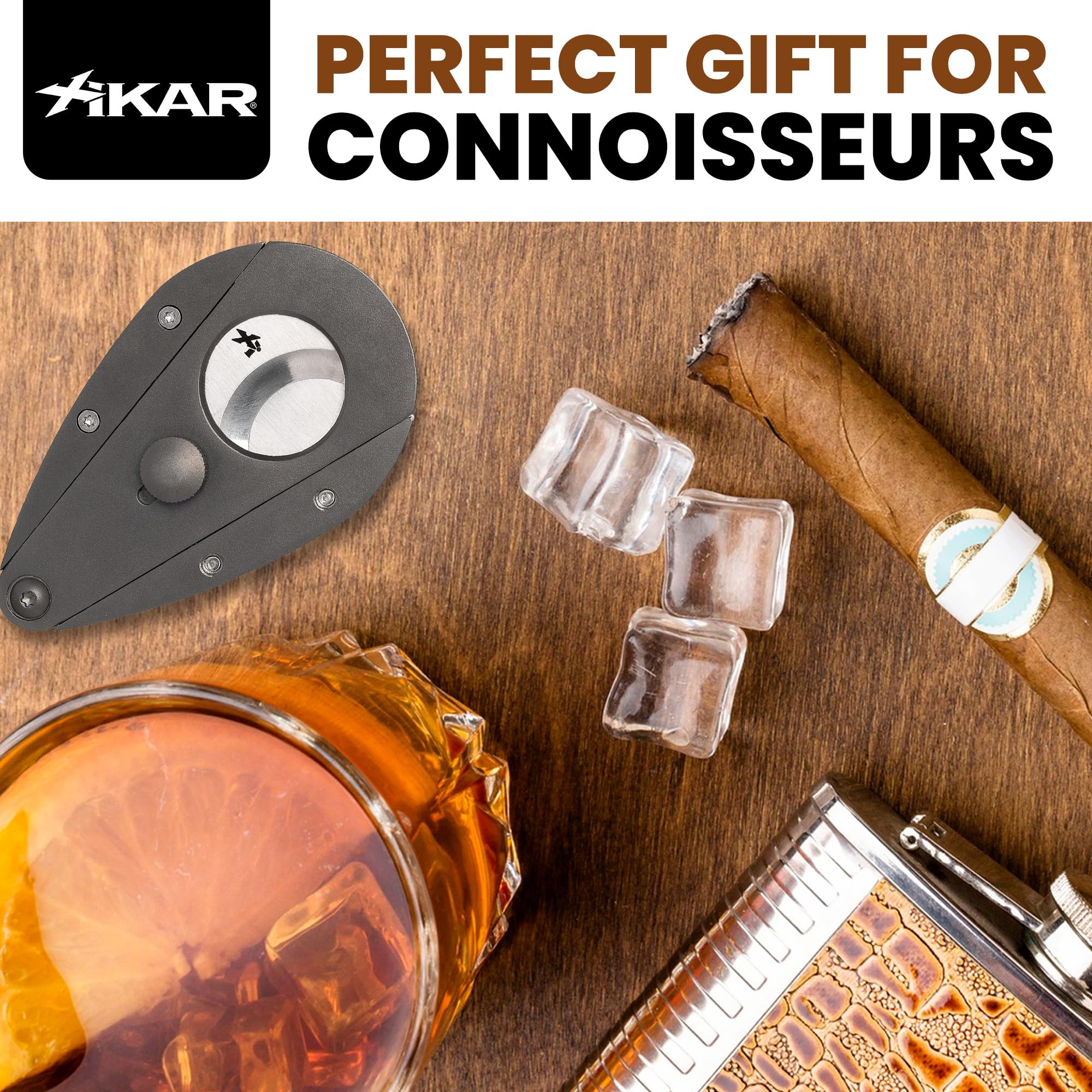 Amazon.com: XIKAR Xi3 Cigar Cutter – Precision Double Guillotine