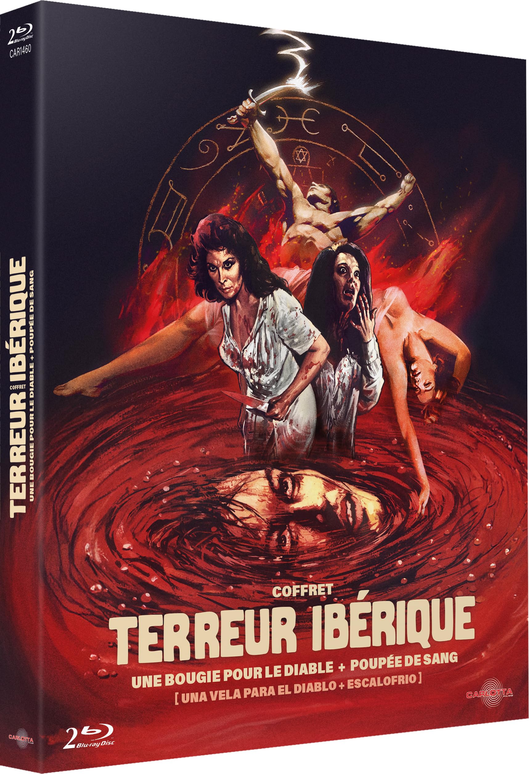 Pack Terreur ibérique estuche con Una bougie pour le Diable y Poupée de sang