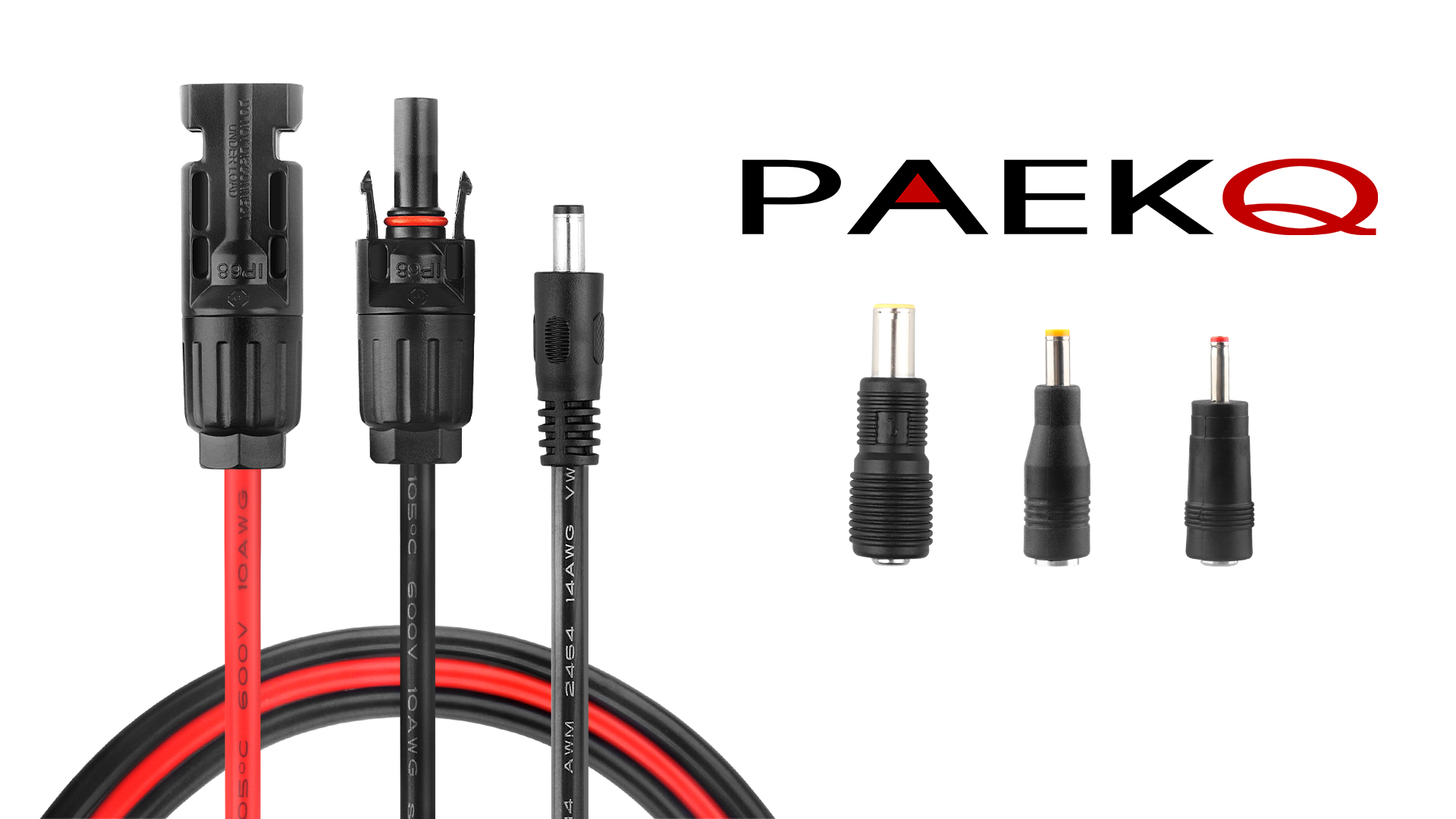 Câble Adaptateur Panneau Solaire Vers DC 8 Mm 2 M, Connecteur Mâle DC7909/8020, Rallonge, Fil De Cuivre Etame~p144623499