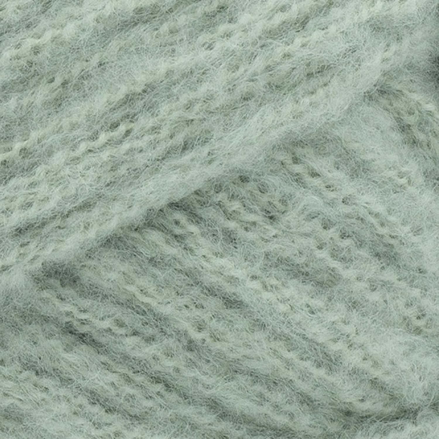 Lion Brand Yarn Feels Like Butta Thick & Quick Yarn Willow LB155-173 (3-Skein) Same Dyelot Weight S Bulky #6 Soft 100% Polyester with Knitting Project Bag