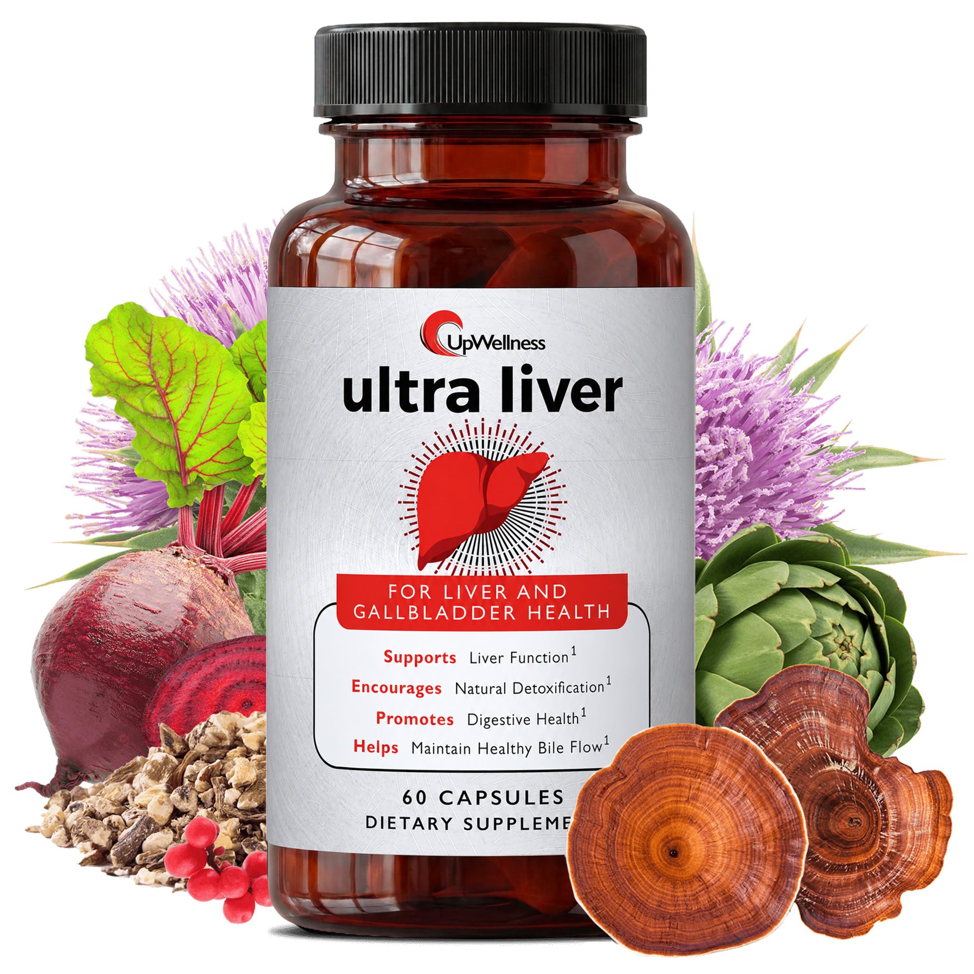 Amazon.com: UpWellness Ultra Liver Supplement for Liver Support and Gallbladder Support - Powered by TMG, NAC Milk Thistle, and More - Liver Cleanse Detox & Repair Amazon.com: UpWellness Ultra Liver Supplement for Liver Support and Gallbladder Support - Powered by TMG, NAC Milk Thistle, and More - Liver Cleanse Detox & Repair