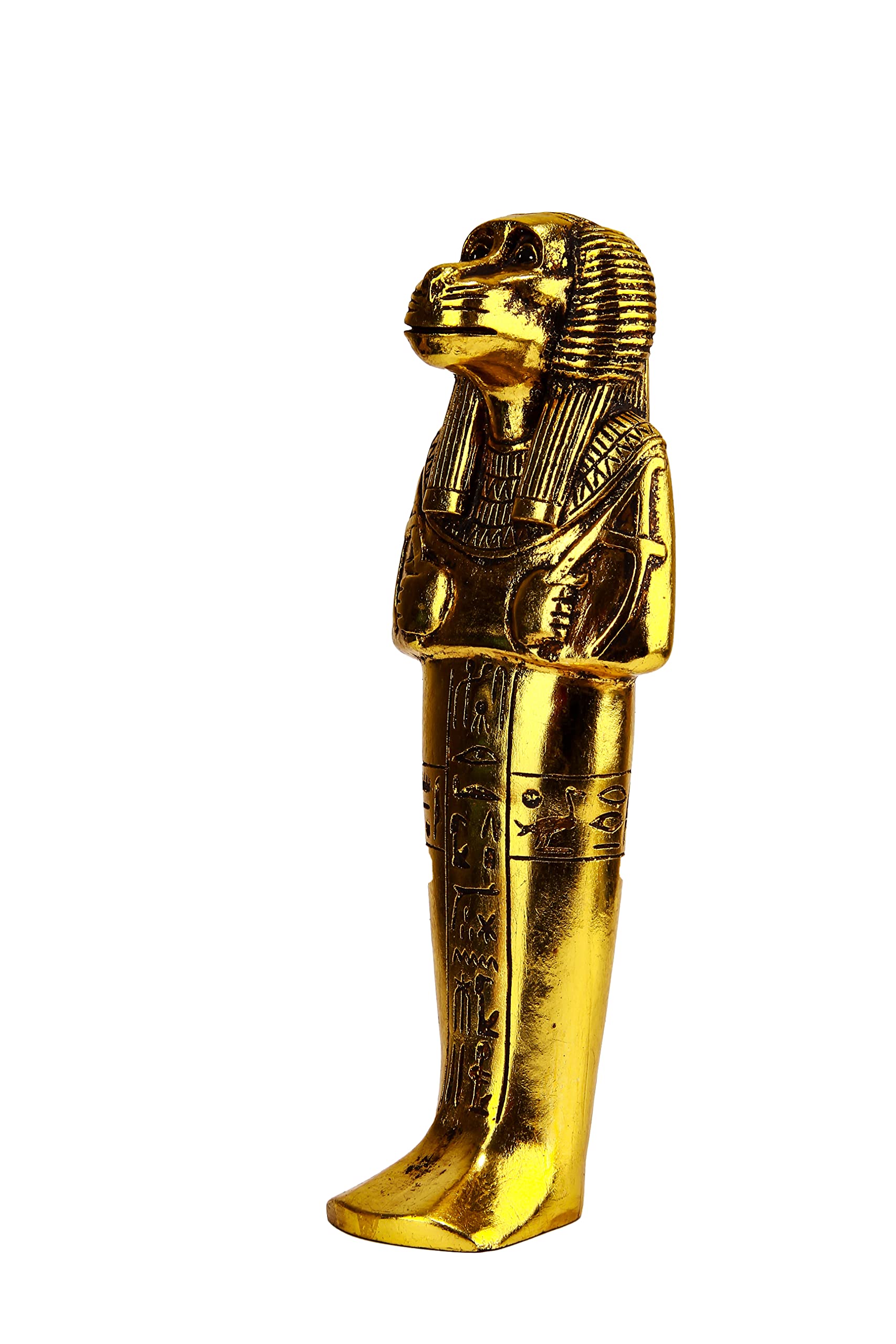 God Thoth als The SACRED IBIS Heavy Albast Stone with Copper Made in Egypt. Het werd afgebeeld als een ibis vogel of baviaan
