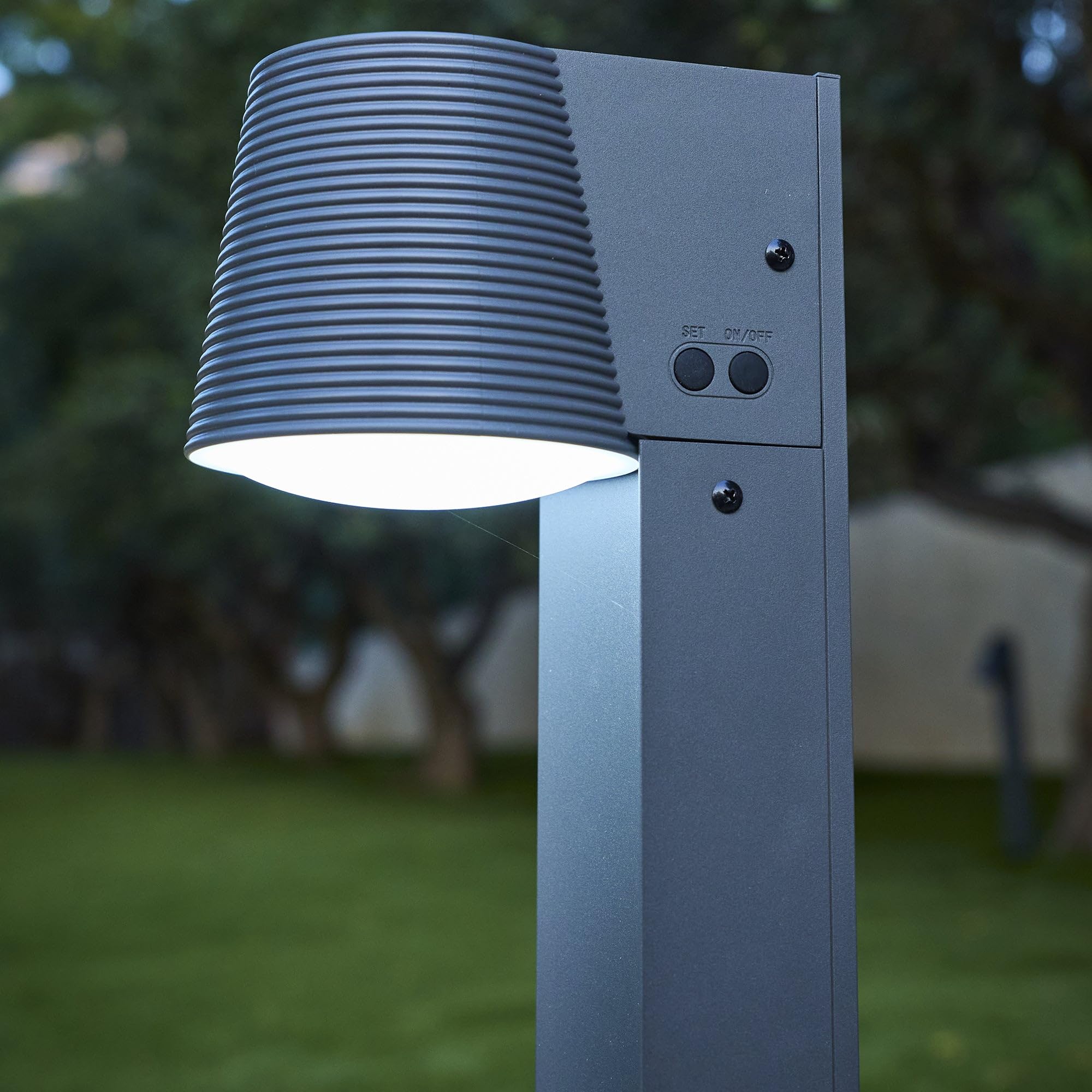 Lumisky Solarleuchte zum Befestigen oder Einpflanzen, LED, Warmweiß/Kaltweiß, Höhe 70 cm