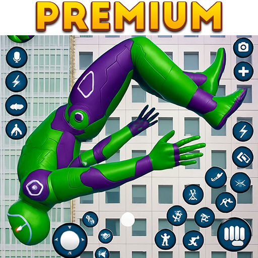 Real Flying Spider Hero Open World Fighting Crime City 3D Games