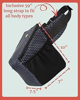 Amazon.com: Pump-A-Porter Portable Breast Pump Bag | Belt