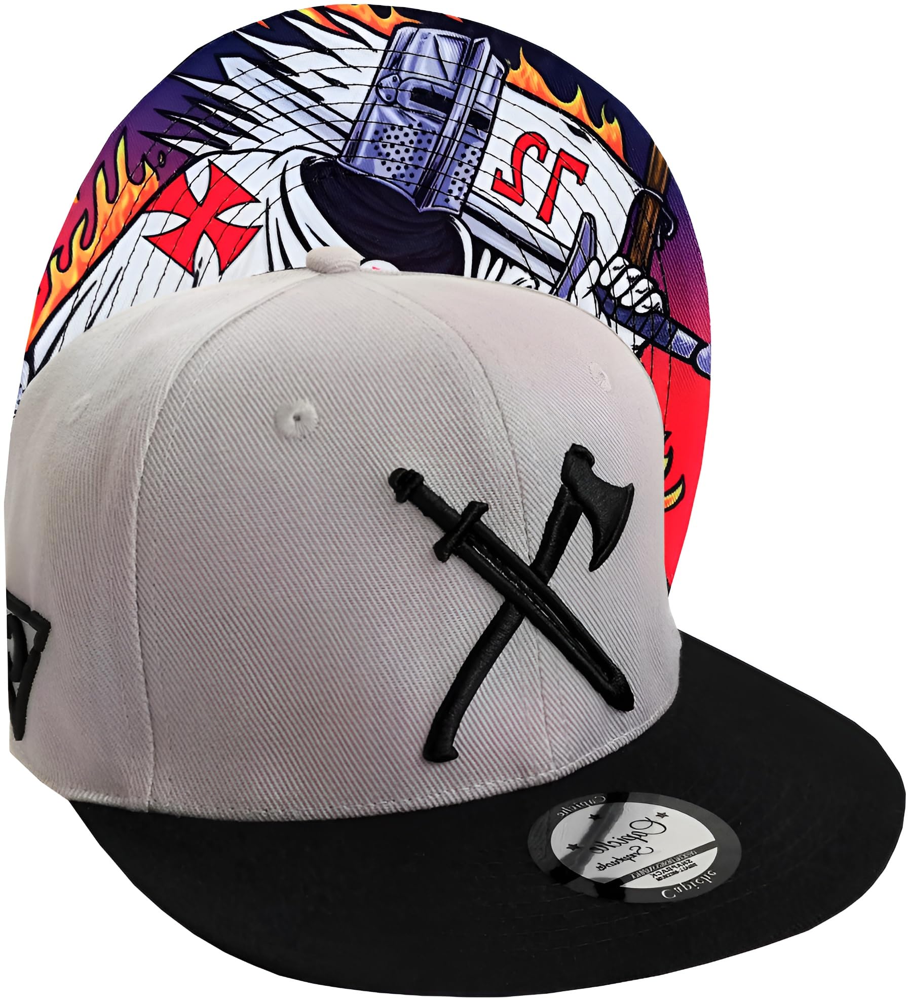 Capiche [99+ VARIACIONES] Gorra Snapback Nueva Colección Special Series Gris Oscuro — view 76