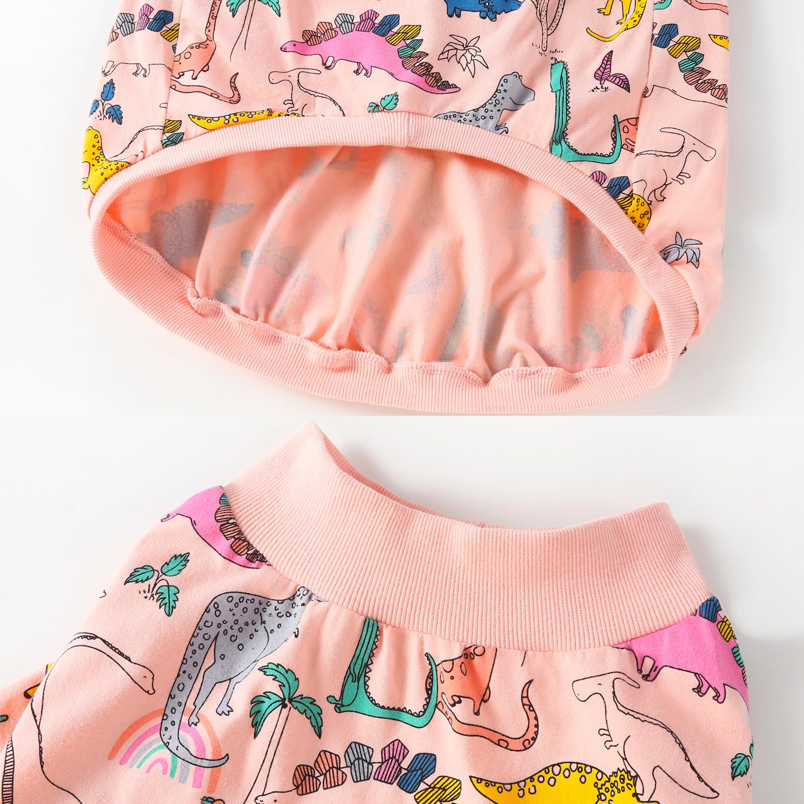 Camisetas para perros con patrón de dinosaurios coloridos, ropa para perros grandes, medianos y pequeños, transpirable, ropa de algodón elástica para perros (XL, dinosaurio colorido)