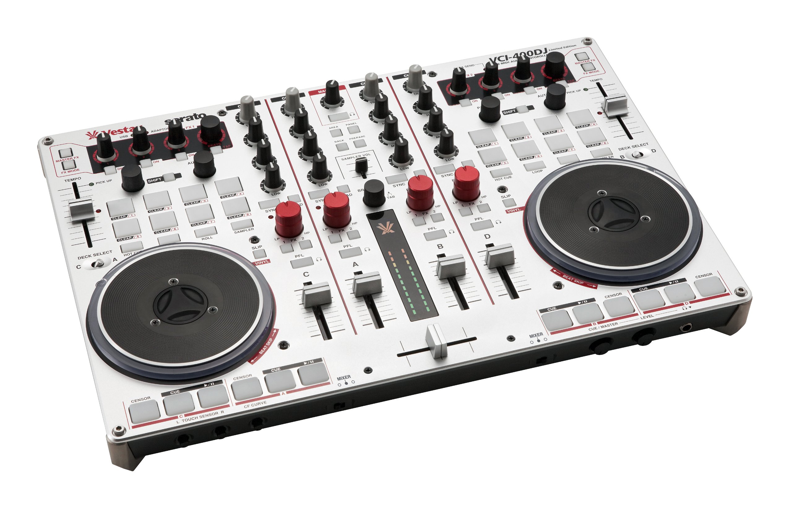 Vestax VCL-400 DJコントローラー Amazon | Vestax DJコントローラー VCI-400DJ Serato DJ付属