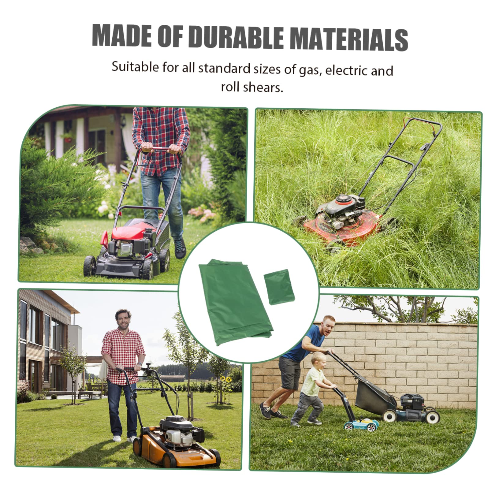 BESPORTBLE Grass Machine Covers Outdoor Machine Protectors Waterproof Protective c