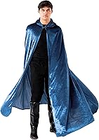 Vista 32 de Little Adventures Deluxe - Capa de terciopelo para adulto con capucha forrada Rojo