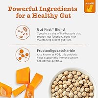 Vista 3 de Zesty Paws Probióticos para perros, enzimas digestivas flora intestinal, salud digestiva, diarrea y apoyo intestinal, DE111, probióticos para perros