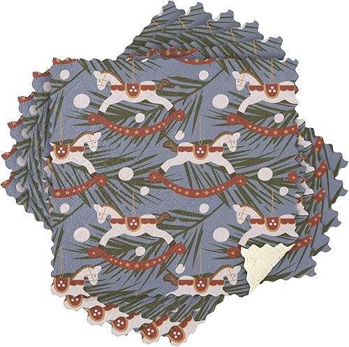 Miniatura 7 de KLL Christmas Decoration Pattern Microfiber Towels Kitchen Accessories Funny Kitchen Tea Towels Farmhouse Kitchen Hand Towels Kitchen Terry Cloth