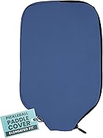 Vista 22 de Palms-O-Aces Pickleball Paddle Cover Canvas Padded Pickleball Paddles Sleeve with Zipper Lightweight Protective Paddle Case for Standard Paddles