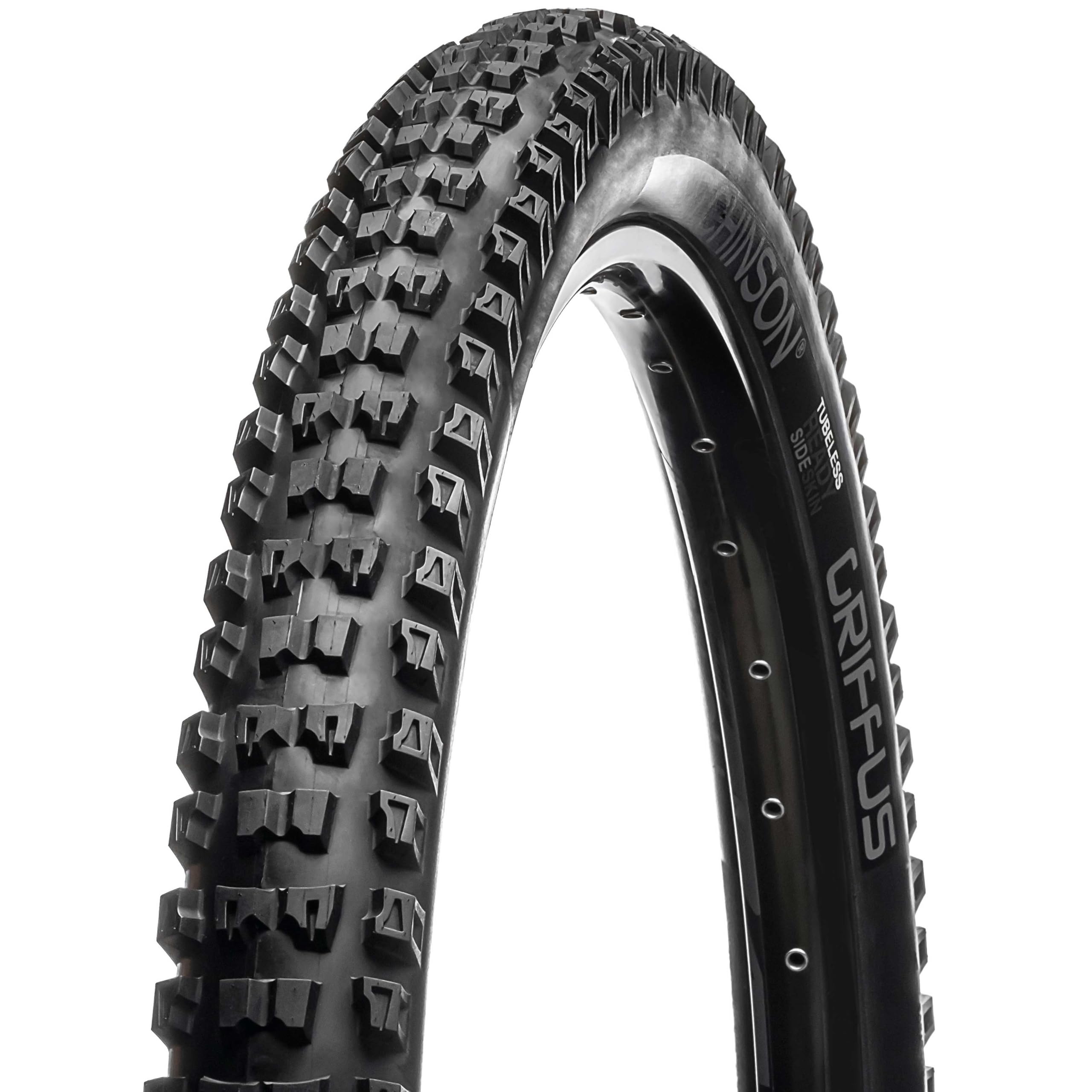 Hutchinson – Griffus 2.5 – Enduro MTB Front Tyre – Sideskin Reinforced Sidewall – Bi-Compound – Folding Bead – Tubeless Ready – 27.5 x 2.50