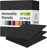 Vista 9 de Paneles insonorizantes de alta densidad para pared, forma hexagonal, paquete de 12 unidades de 14" x 12.1" x 0.4", color naranja de los años 70 70'S