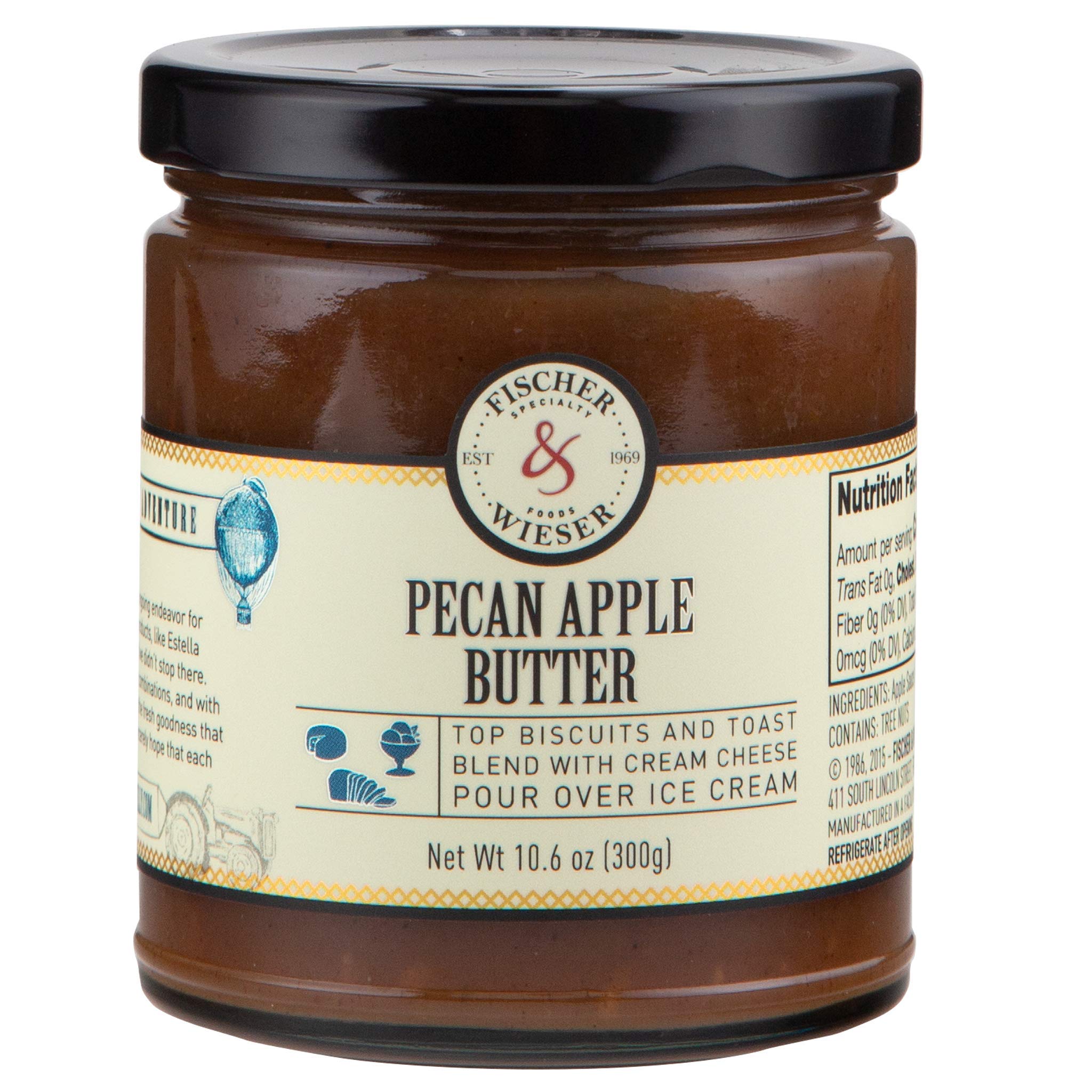 Fischer & WieserPecan Apple Butter, 10.6 Oz., Pack Of 2