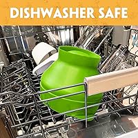 Vista 5 de El Palomitero Original de Korcci para Microondas de Silicona, Palomitero para Microondas sin BPA, Recipiente Plegable para Hacer Palomitas