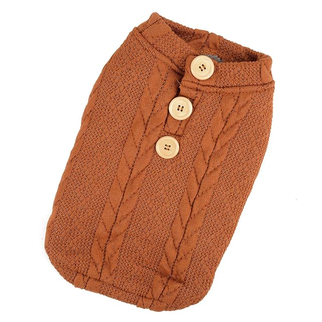 Foto 4 de 8 de Ranphy - Suéter de forro polar para perros pequeños, para cachorros, ropa de punto, para perro, chaqueta…