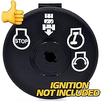 Vista 5 de HD Switch 2 llaves de interruptor de encendido para John Deere D100 D105 D110 D120 D125 D130 D140 D150 D155 D160 D170 E100 E110 E120 E130 E140 E155