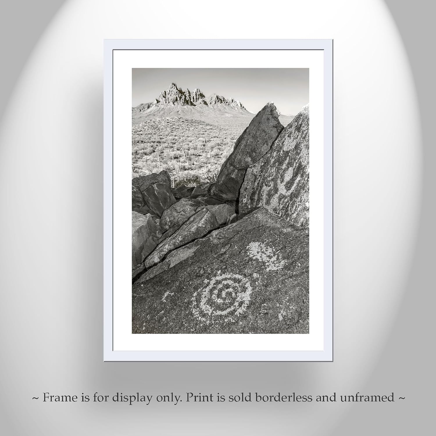 American Indian Petroglyph Photograph in Arizona Desert