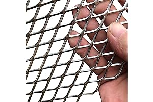 14 Gauge Stainless Expanded and Perforated Metal Ideal for Fencing and Privacy Screens