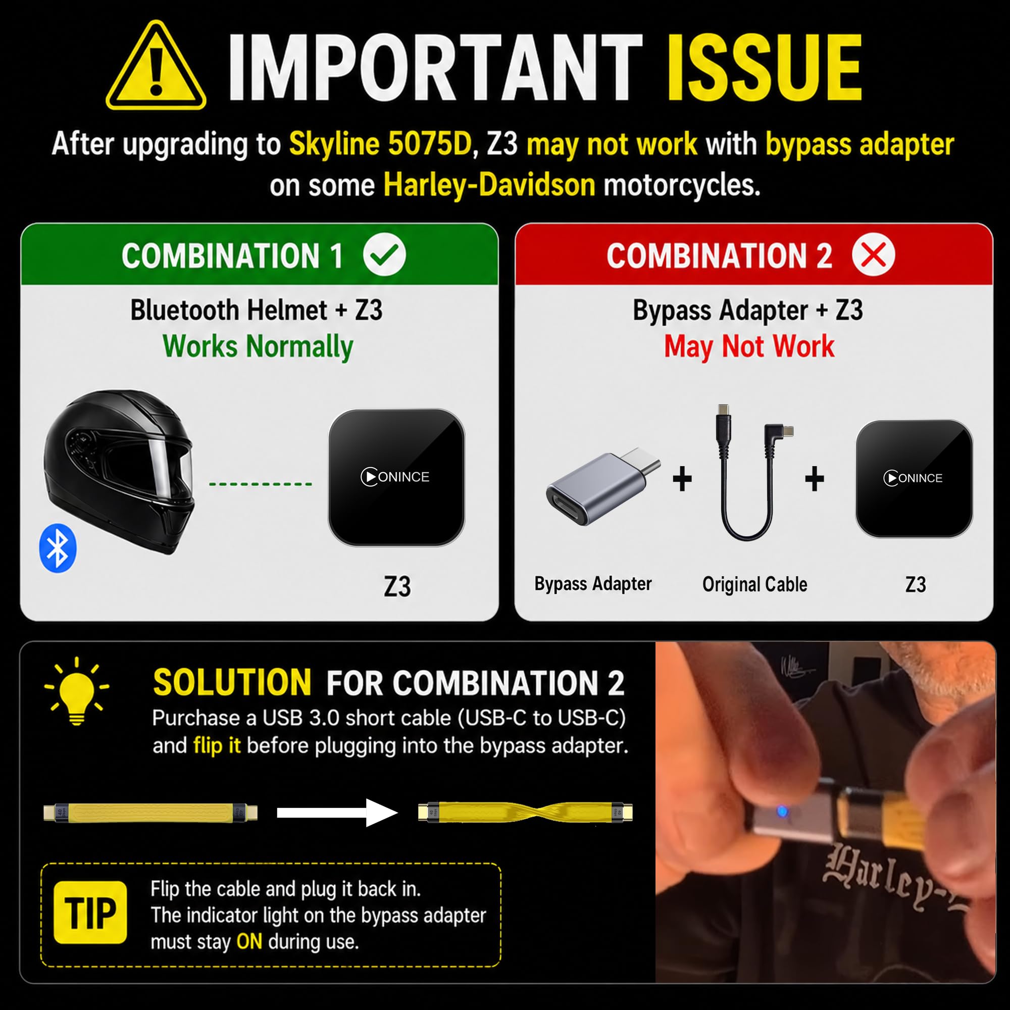 ONINCE CarPlay AI Box 2025 Upgrade – Wireless CarPlay & Android
