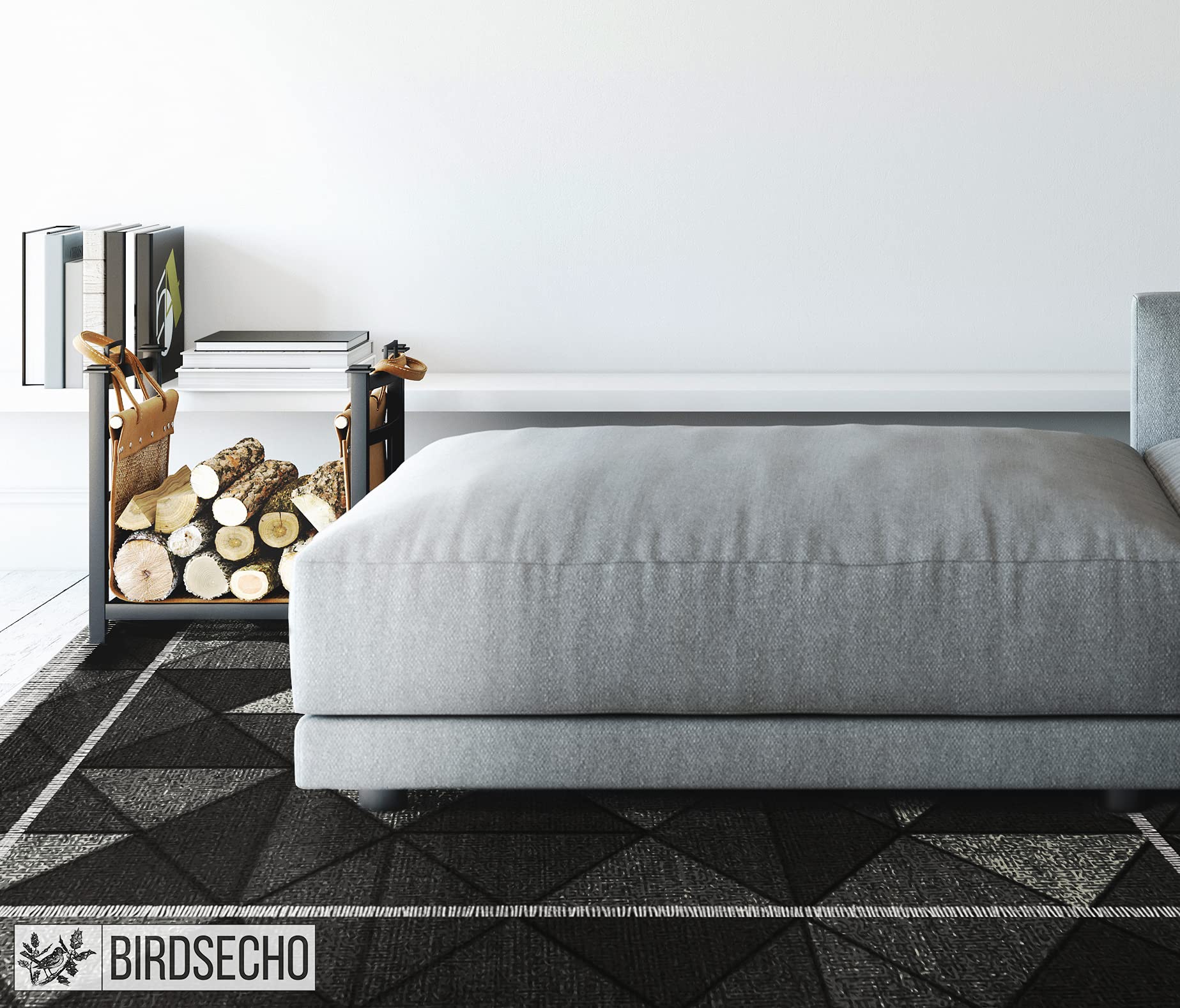Drukarnia Piga BirdsEcho Piso De Vinilo PVC 90x135cm Cocina Sala