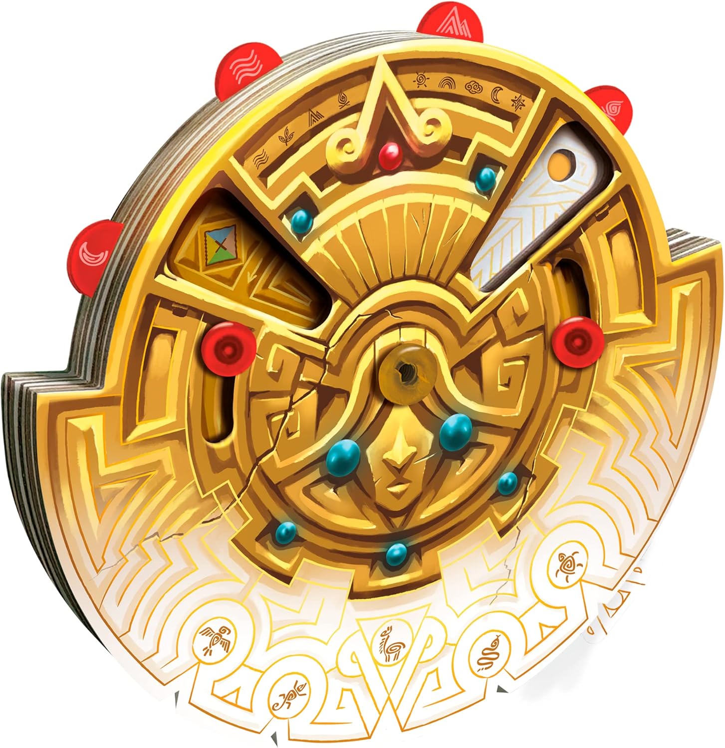 Sit Down! Tiwanaku - Sit Down! Strategy Board Game, Deduction Exploration Optimization, Pachamama Mother Earth Wheel, Play Solo Mode Or with Up to 4 Players, 30-60 Minute Play Time, for Ages 14+