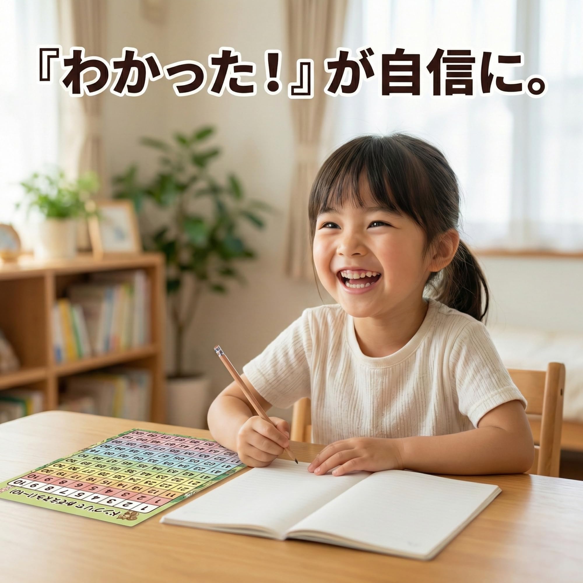 Amazon.co.jp: 下敷き したじき 小学生 A4 B5 (A4 数字・1～100