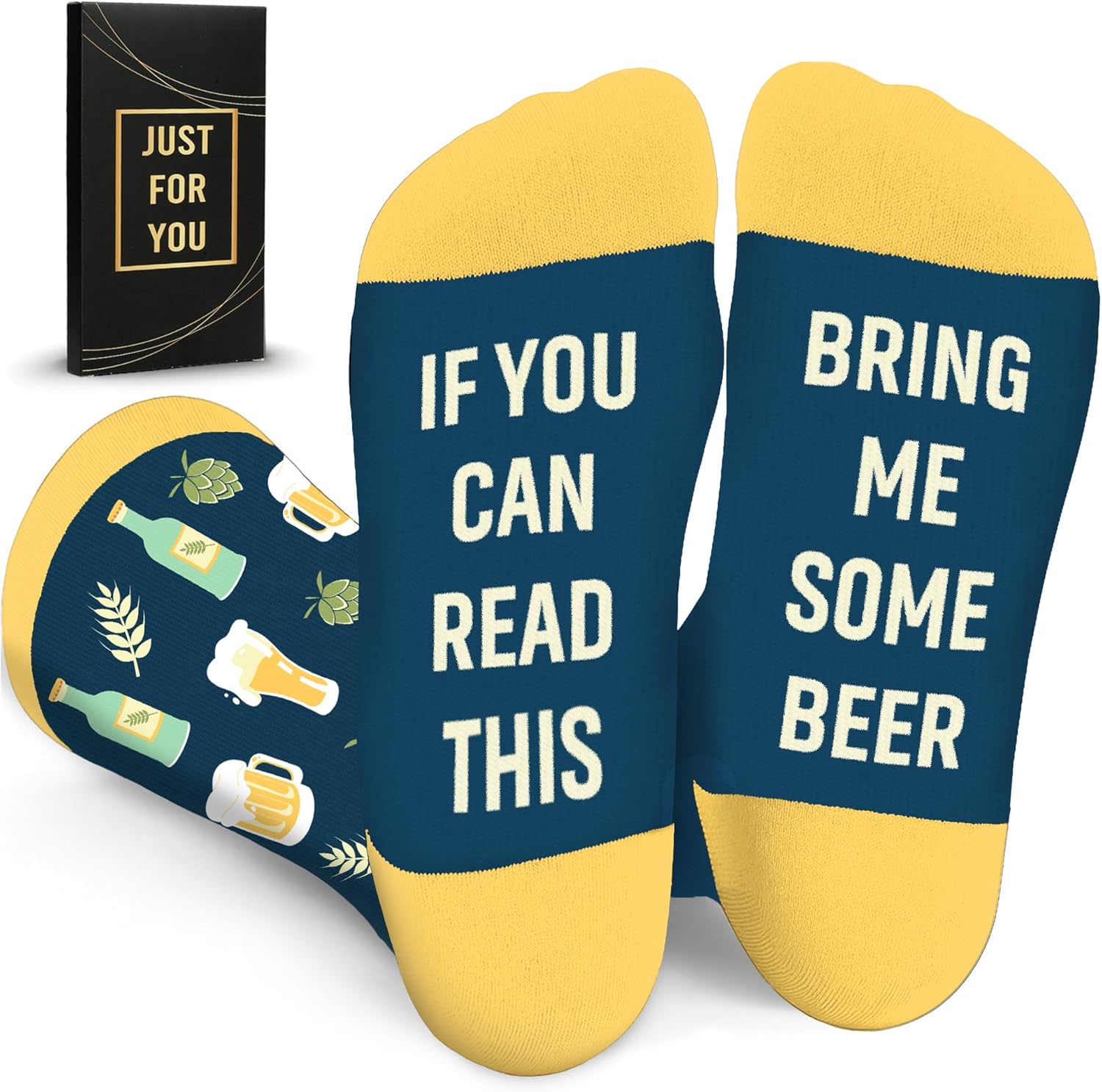ZAGKOO Funny Socks for Men, Women - Novelty Christmas Gift Ideas for Dad, Mom, Beer and Wine Lovers, Gamers, Husband, Lifters - Image 9