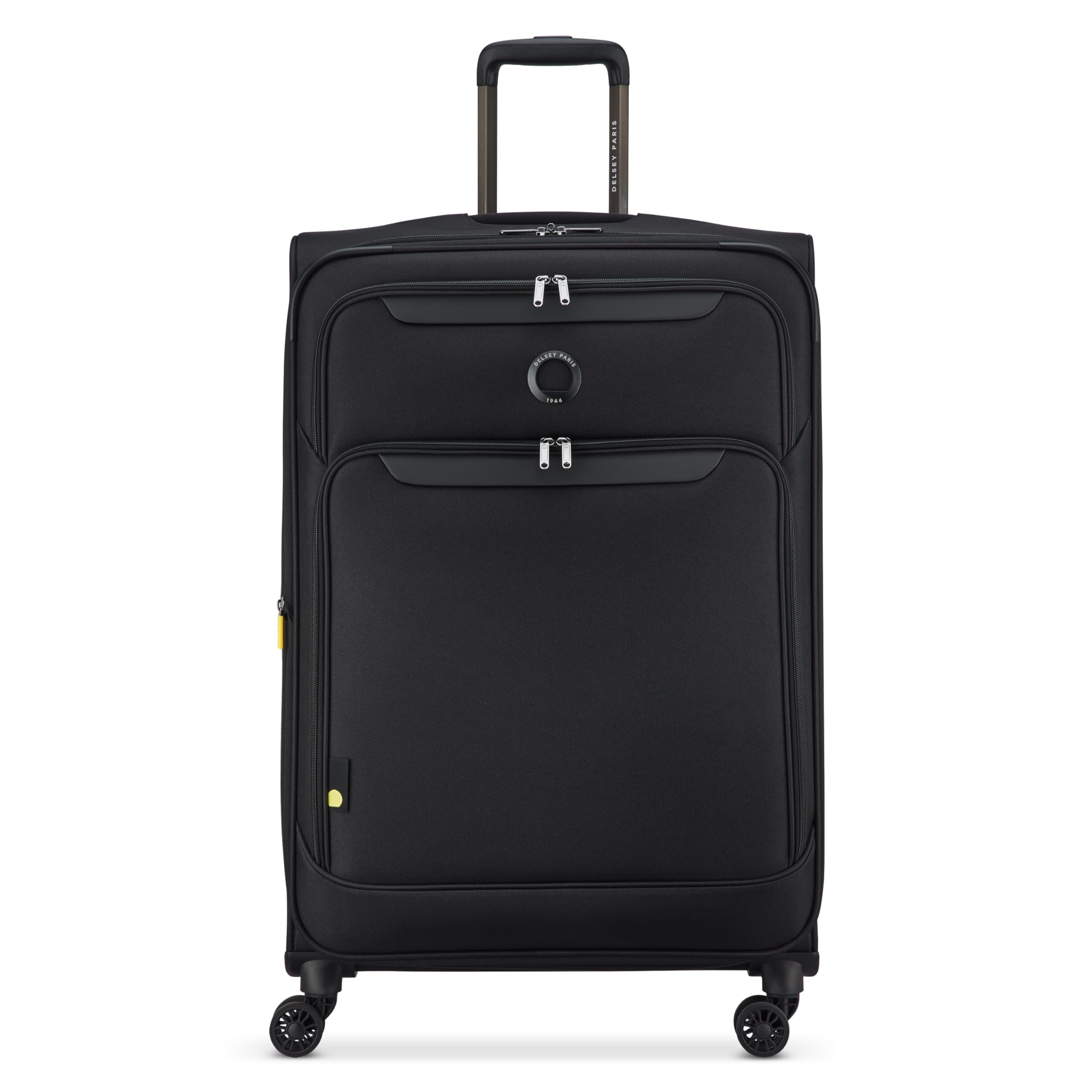 DELSEY PARIS Sky Max 3.0, 28 Inch Checked-Large Luggage, Onyx Black