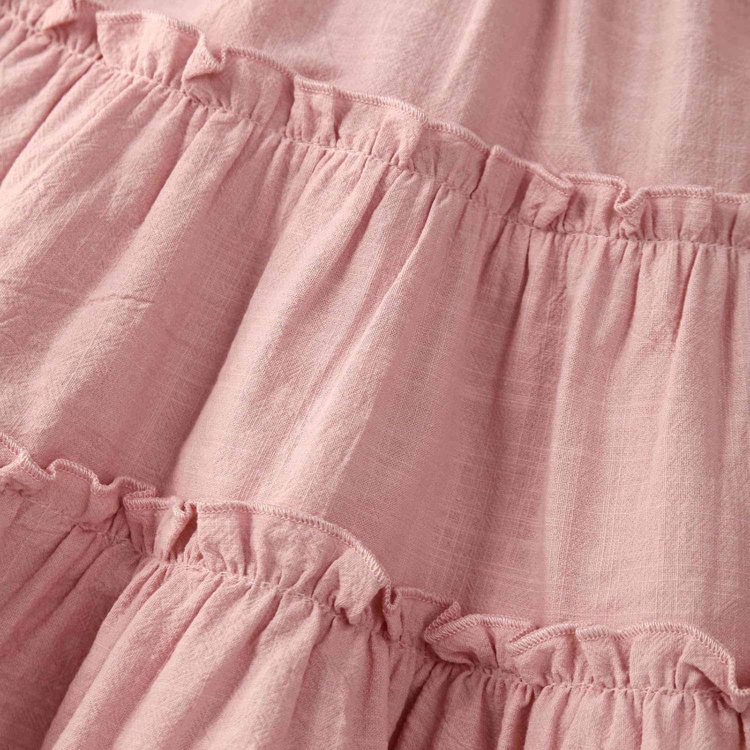 Toddler Girls Dress Ruffle Backless Sleeveless Kids Casual Party Dresses Summer Beach Sundress - Image 5