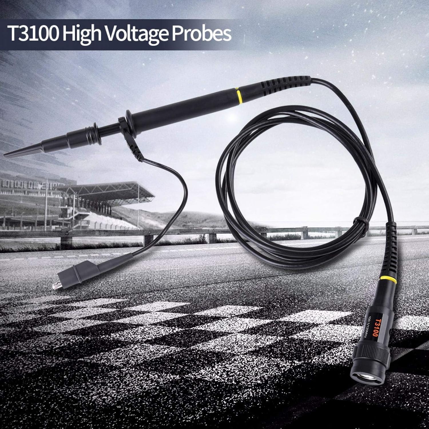 High Voltage Probe DC 100MHz BNC Oscilloscope Probes T3100 X100, Oscilloscope BigaMart