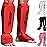MMA Shin Pads for Muay Thai and Kickboxing, Protective Shin Guards with Instep Guard for Sparring and Training, for Adults, Kids, and Youth