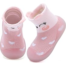 Baby Sock Shoes Boys Girls First Walking Shoes Non Slip Slipper Infant Toddler Sneakers