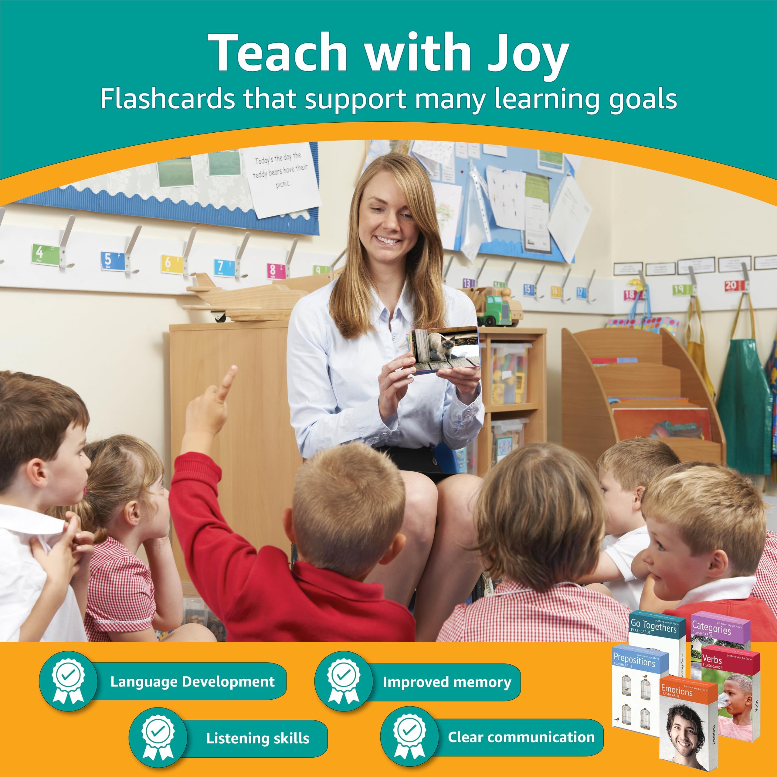 Bundle of Five Flashcards Set