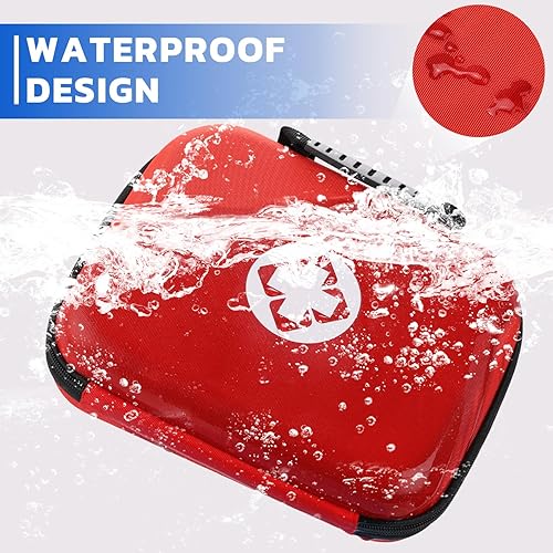 Miniatura 4 de VITUU Kit de primeros auxilios de 267 piezas, kit de primeros auxilios para negocios, hogar, viajes, camping, senderismo, deportes, oficina,