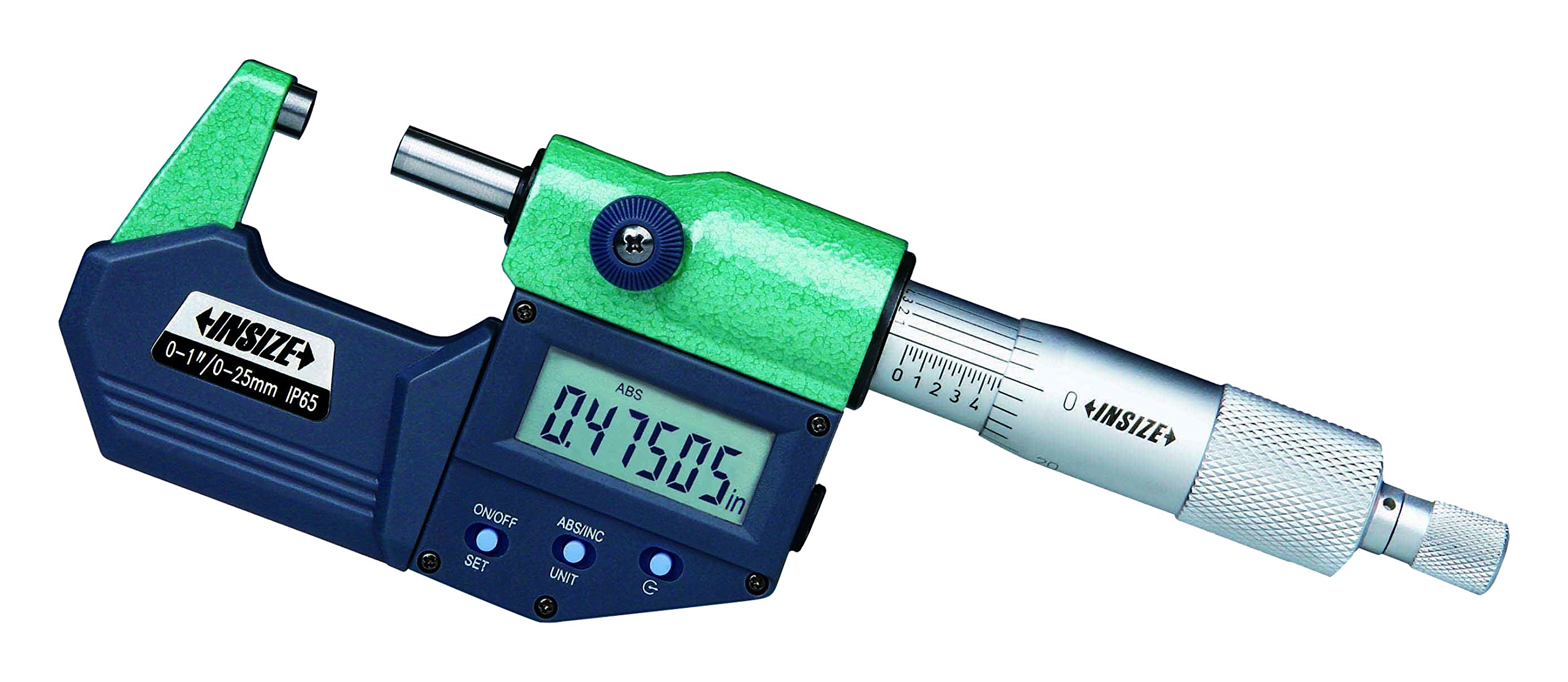 Micromètre électronique extérieur INSIZE 3101-150E haute précision IP65 avec écran digital - 2