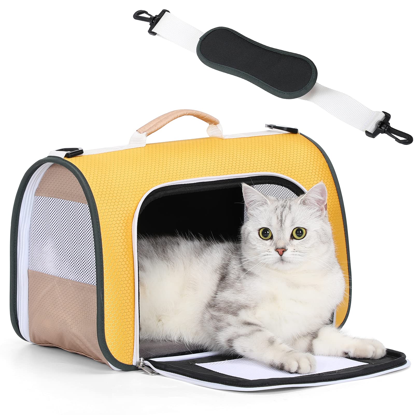 Amazon.co.jp: A4Pet 犬 キャリー バック 猫きゃりーバッグ 大きい猫用