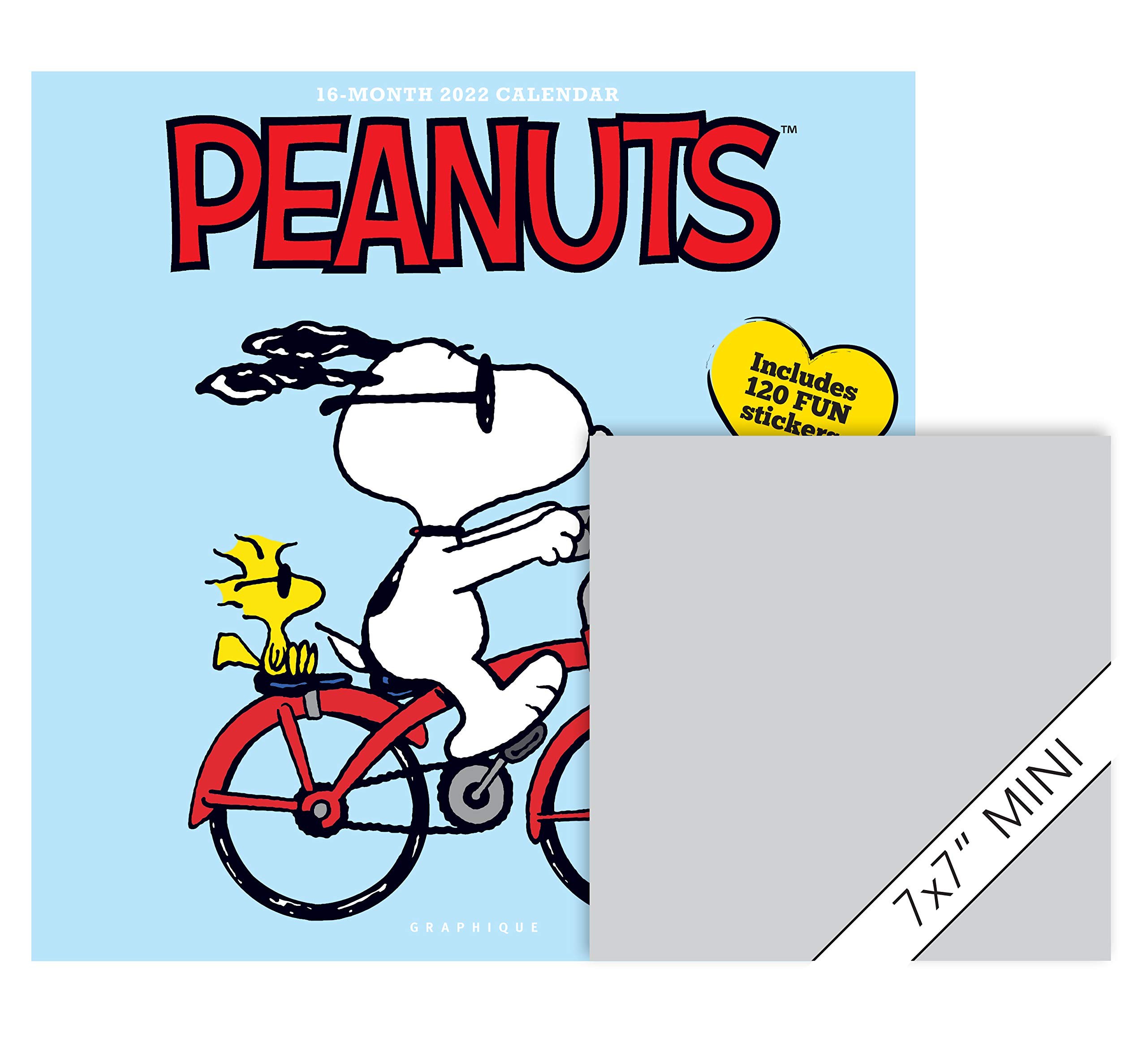 Graphique 2022 Peanuts Happiness Is Wall Calendar 12 X 12 120 