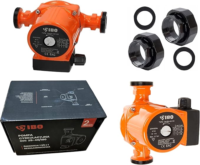 Pompa Di Circolazione Omi Per Riscaldamento - 25/60-180 | Albero Ceramica | 6m Prevalenza