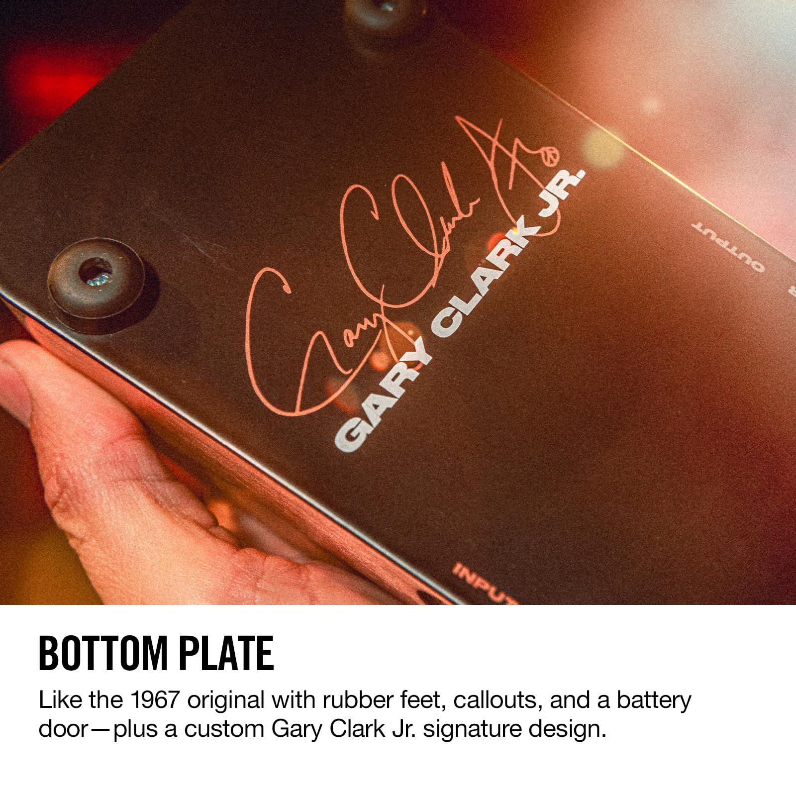 JIM DUNLOP - GCJ95 - Cry Baby Gary Clark Jr Wah Chrome